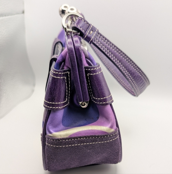 Purple Coach Designer Women's Bag - Picture 2 of 5
